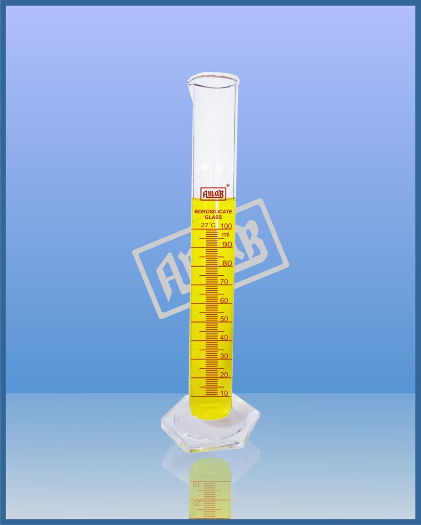 Measuring Cylinder Graduated Class B, Hex Base