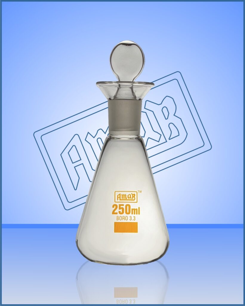 Iodine Flask, with Standard I/C Joint and Stopper