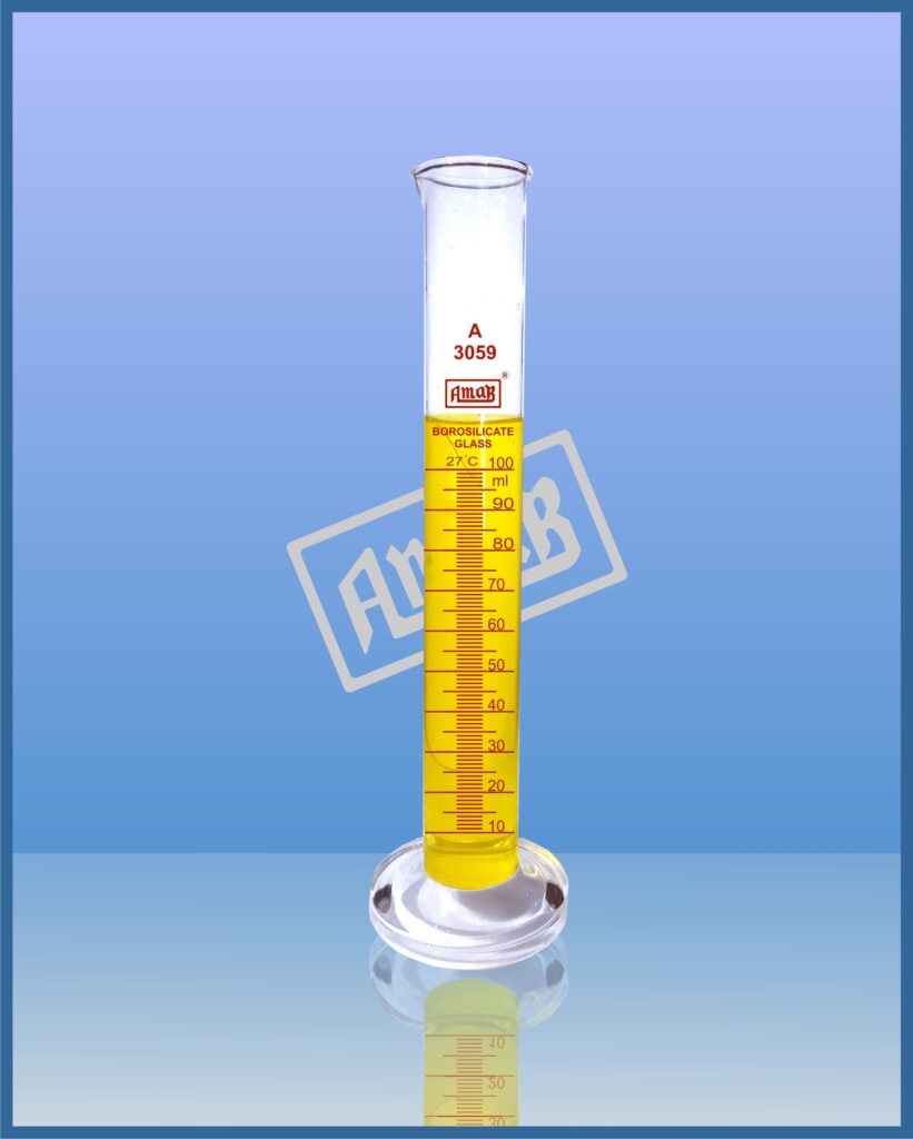 Measuring Cylinder Graduated Class A, Round Base
