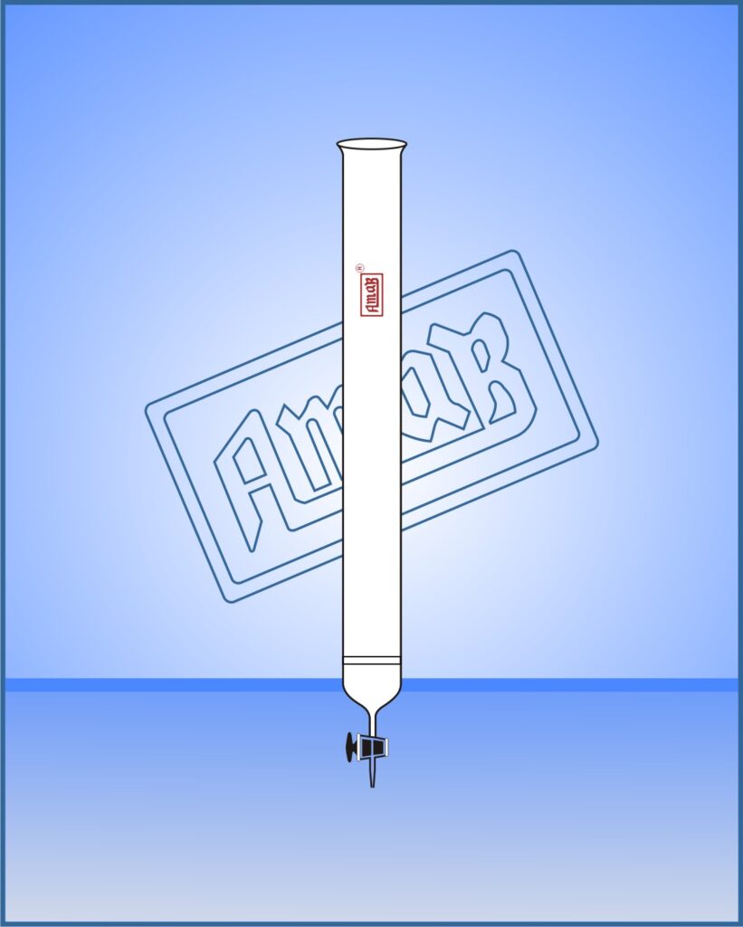 Chromatography Columns, with integral sintered disc, with Glass Stopcock