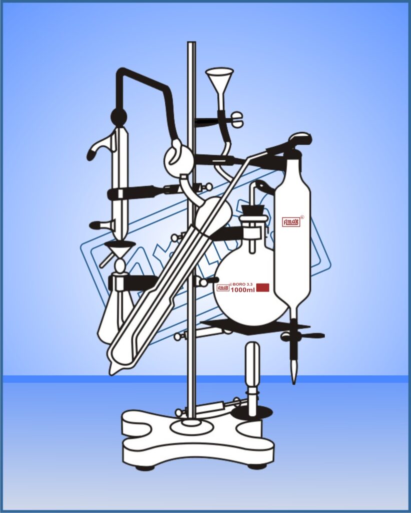 Micro Kjeldahl Nitrogen Distillation Assembly