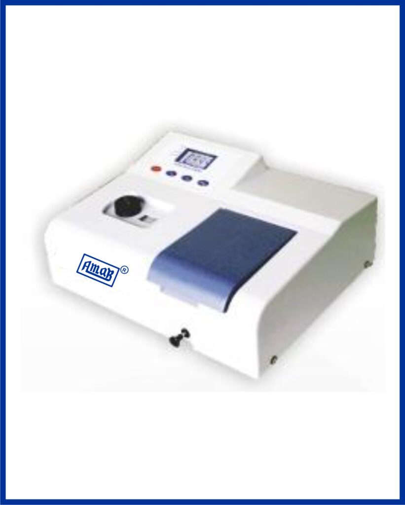 Single Beam Microprocessor UV-VIS Spectrophotometer