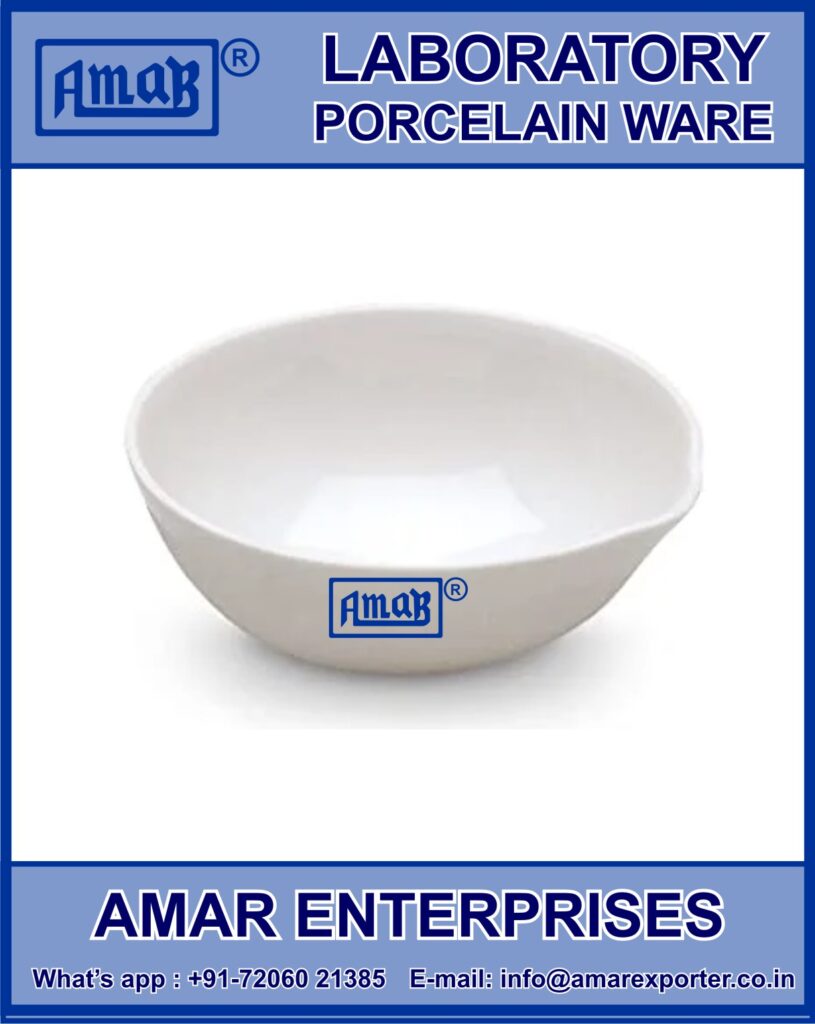 Evoporating Dish (China Dish) Round Form