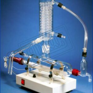 Single Stage Quartz Distillation (Horizontal Model), Quartz Condenser