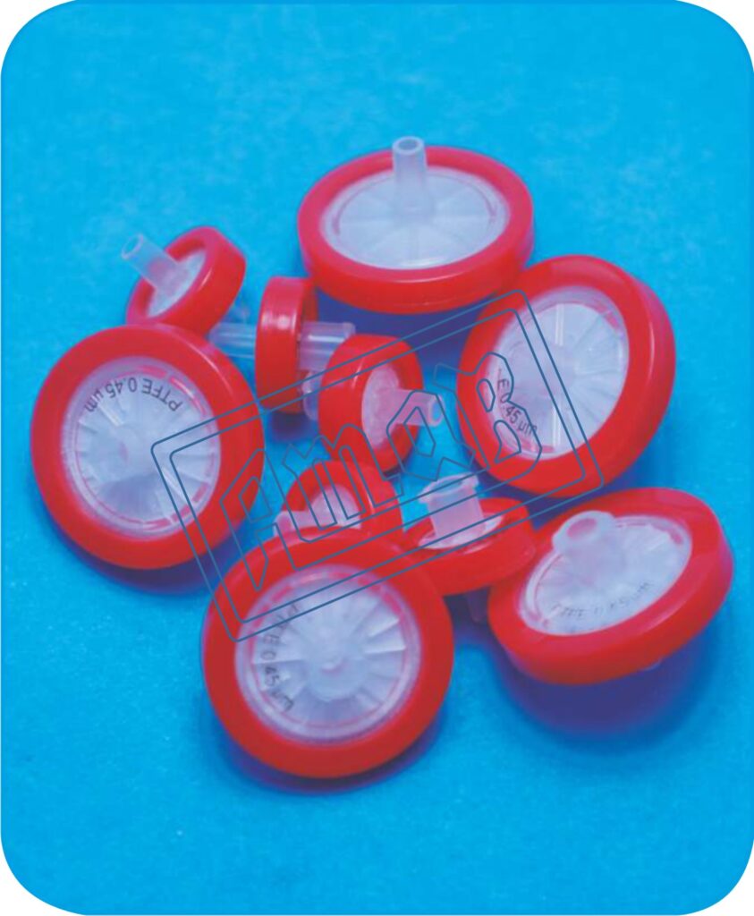 PTFE Syringe Filter (Non Sterile) Packed in Transparent Plastic Jar